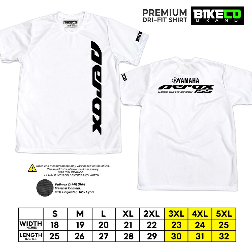 Aerox Side Print | Premium Riding Dri-Fit Shirt - BIKECO APPARELS