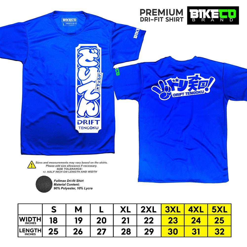 HJC Side Print | Premium Riding Dri-Fit Shirt - BIKECO APPARELS