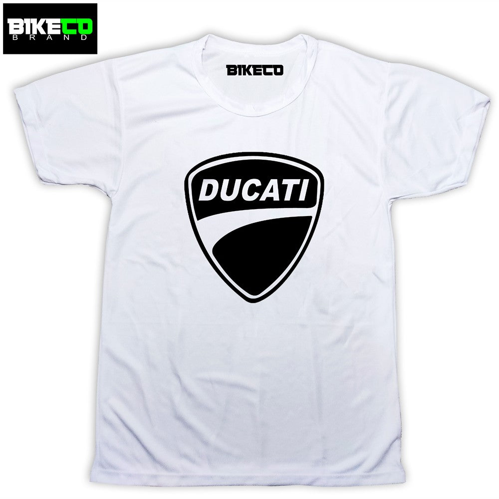Ducati Logo Riding Dri-Fit Shirt | BIKECO Brand Collections