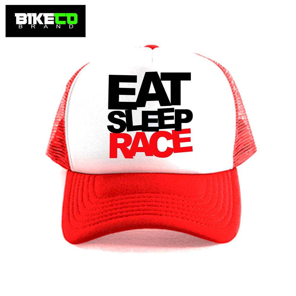 Eat Sleep Race Cycling Cap | BIKECO Brand Collections - BIKECO APPARELS