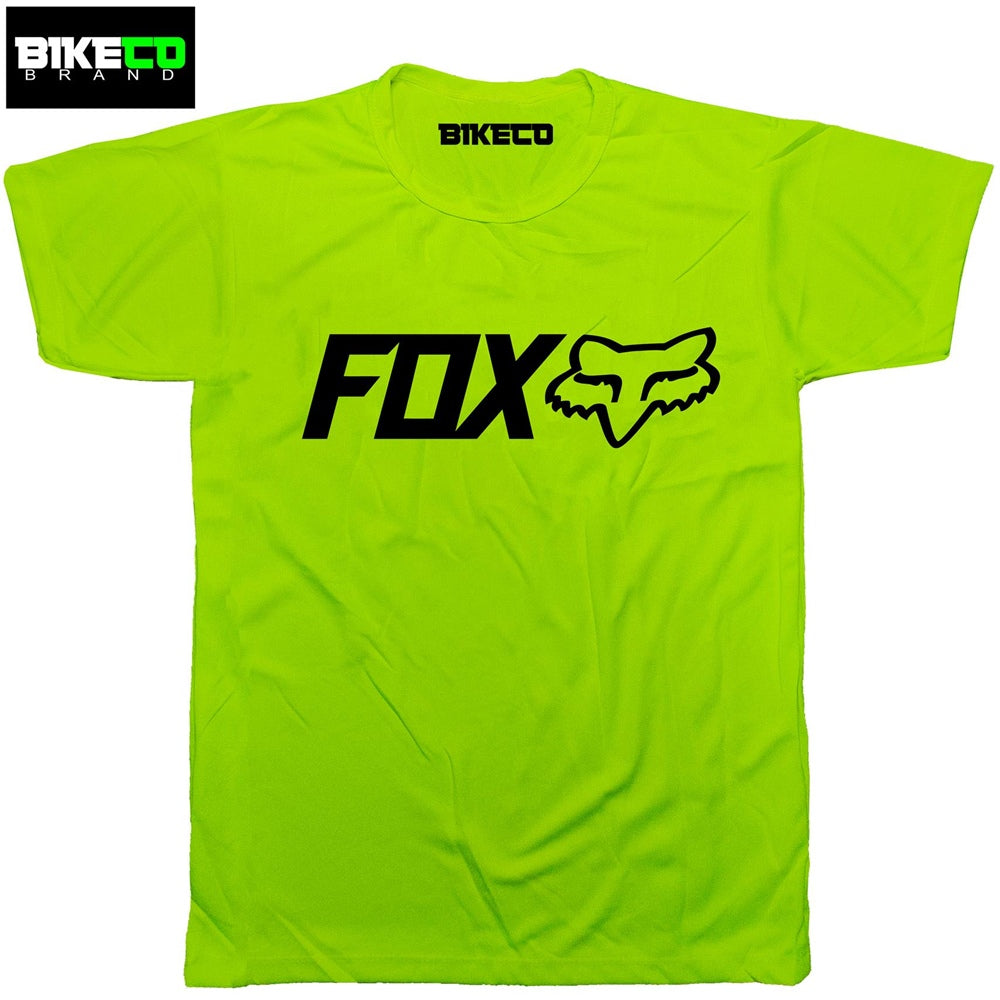 FOX Logo Cycling Dri-Fit Shirt | BIKECO Brand Collections