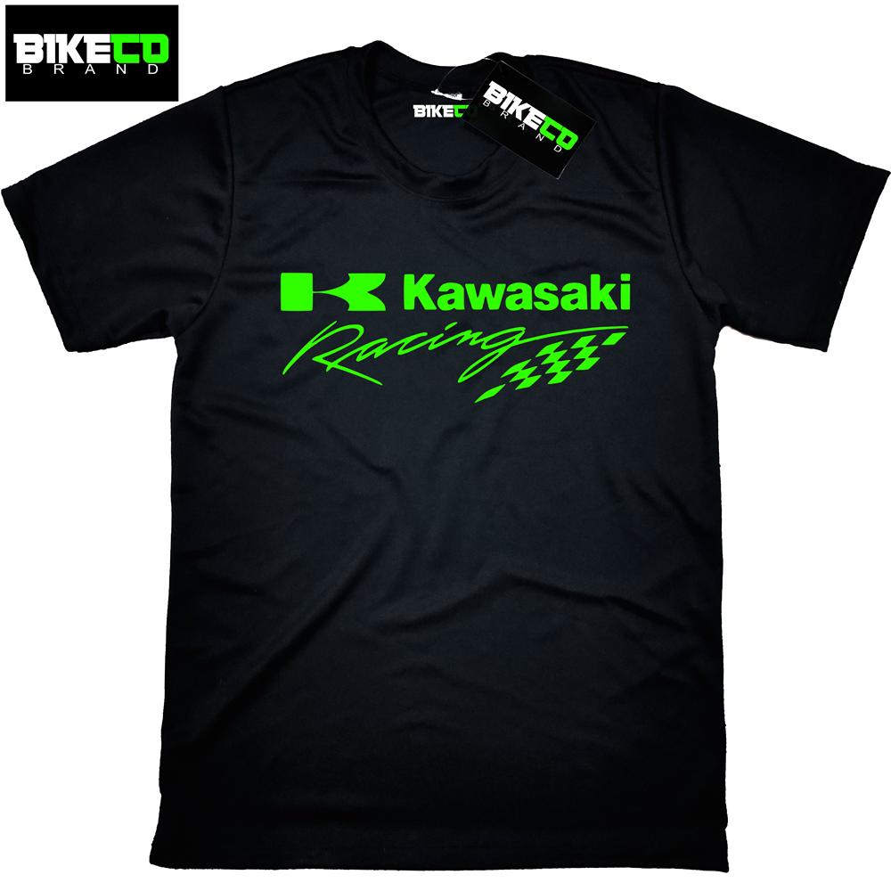 Kawasaki Racing Riding Dri-Fit Shirt | BIKECO Brand Collections