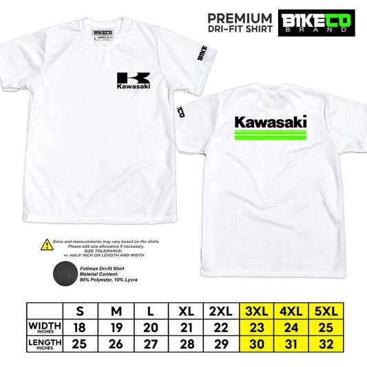 Kawasaki Pocket Print | Premium Riding Dri-Fit Shirt