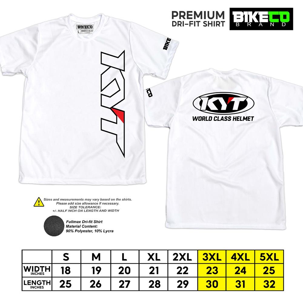 KYT Side Print | Premium Riding Dri-Fit Shirt - BIKECO APPARELS