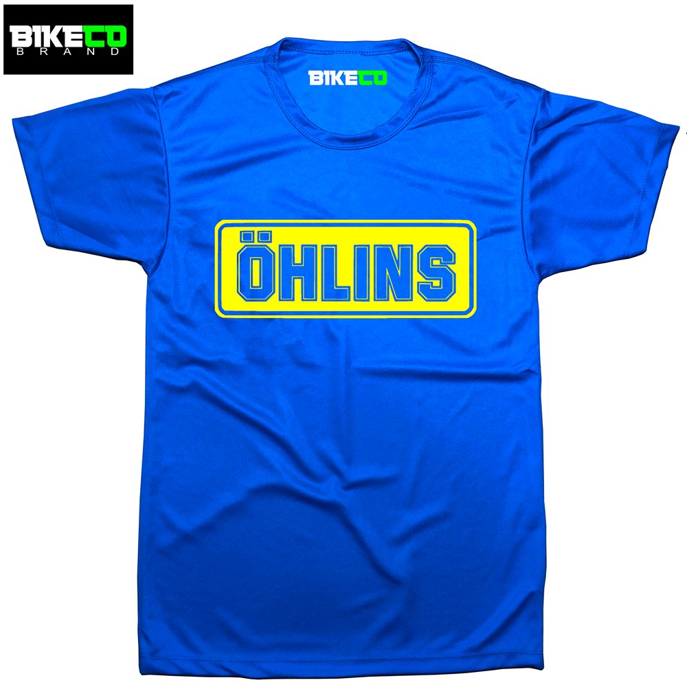 Ohlins Riding Dri-Fit Shirt | BIKECO Brand Collections - BIKECO APPARELS