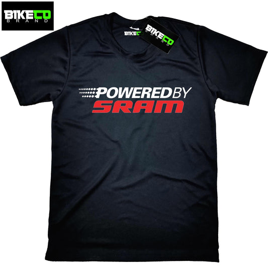 Powered by SRAM Cycling Dri-Fit Shirt | BIKECO Brand Collections