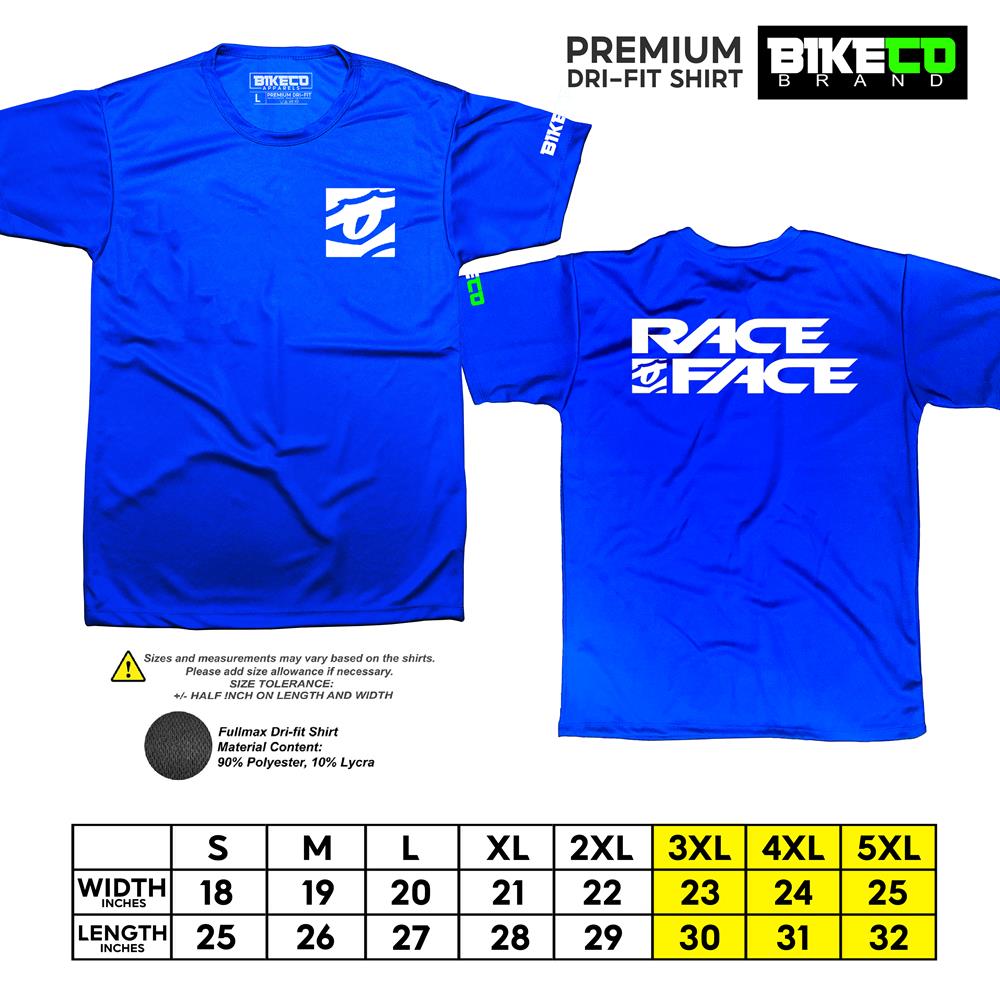 Race Face Pocket Print | Premium Riding Dri-Fit Shirt