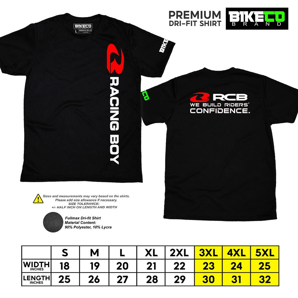 Racing Boy Side Print | Premium Riding Dri-Fit Shirt - BIKECO APPARELS