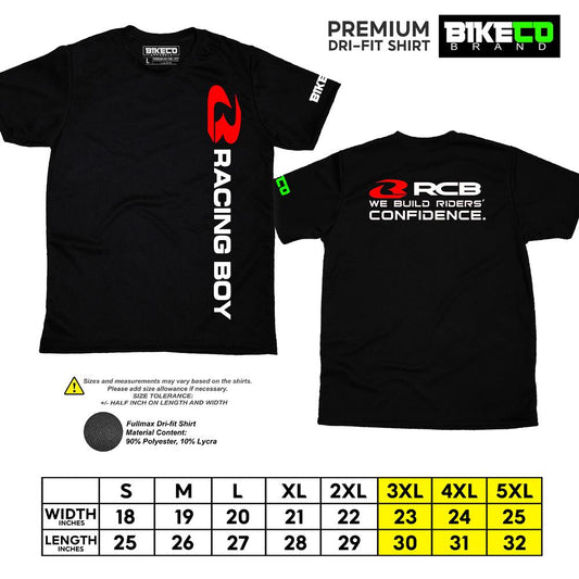 Racing Boy Side Print | Premium Riding Dri-Fit Shirt - BIKECO APPARELS