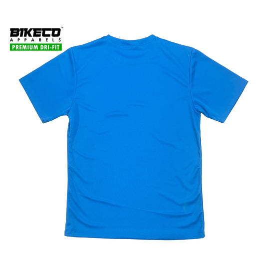 Bikeco Premium Dri-Fit Shirt | Plain Sky Blue Shirt - BIKECO APPARELS