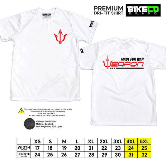 Weapon Pocket Print | Premium Riding Dri-Fit Shirt