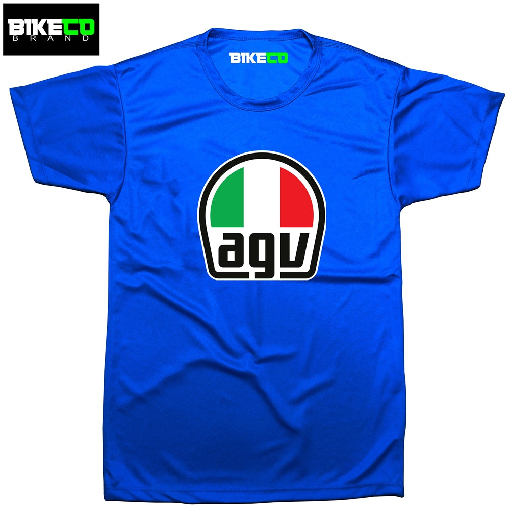 AGV Logo Riding Dri-Fit Shirt | BIKECO Brand Collections