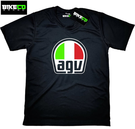 AGV Logo Riding Dri-Fit Shirt | BIKECO Brand Collections