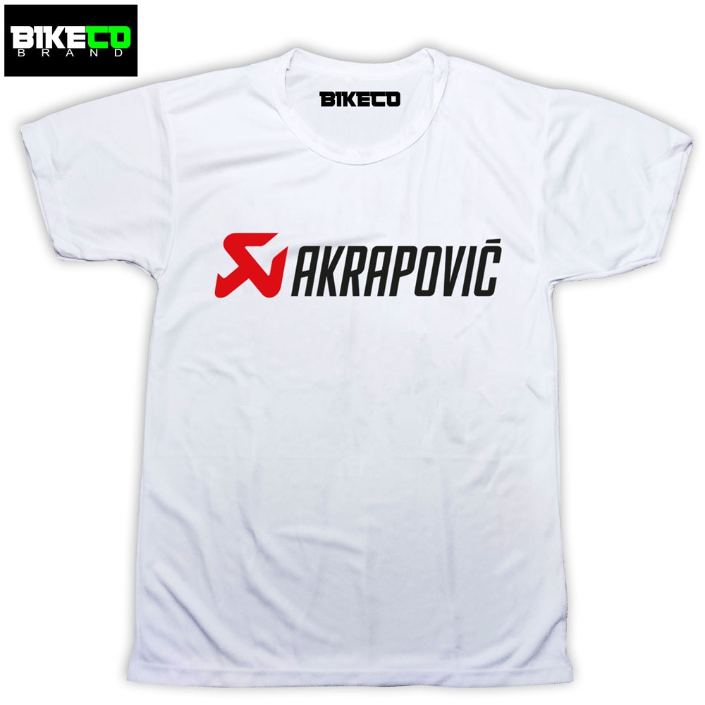 Akrapovic Riding Dri-Fit Shirt | BIKECO Brand Collections - BIKECO APPARELS