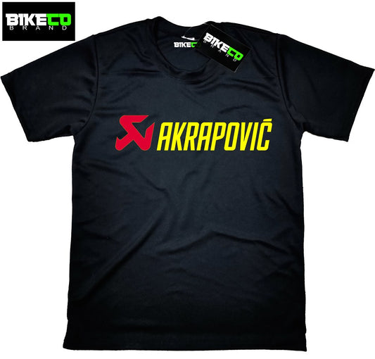 Akrapovic Riding Dri-Fit Shirt | BIKECO Brand Collections - BIKECO APPARELS