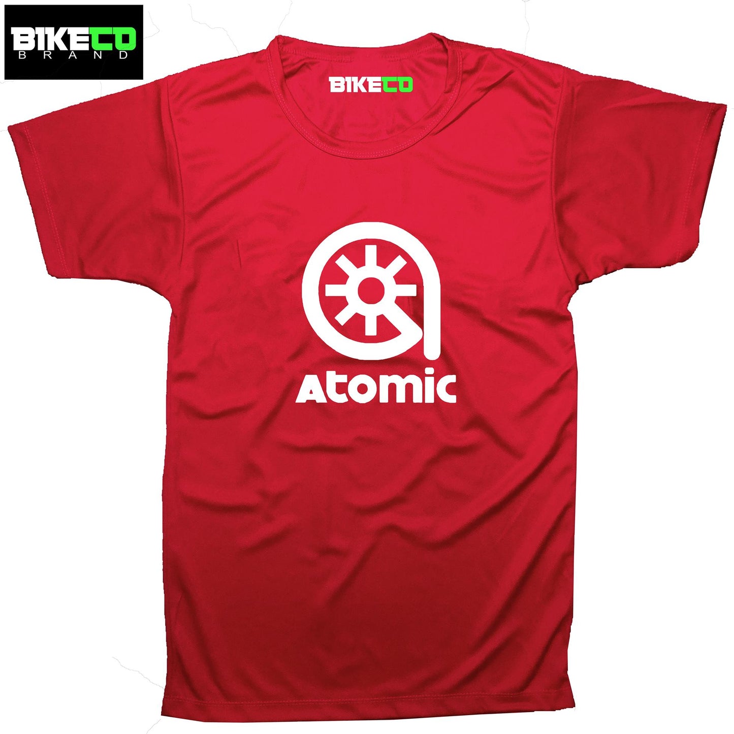 Atomic Cycling Dri-Fit Shirt | BIKECO Brand Collections