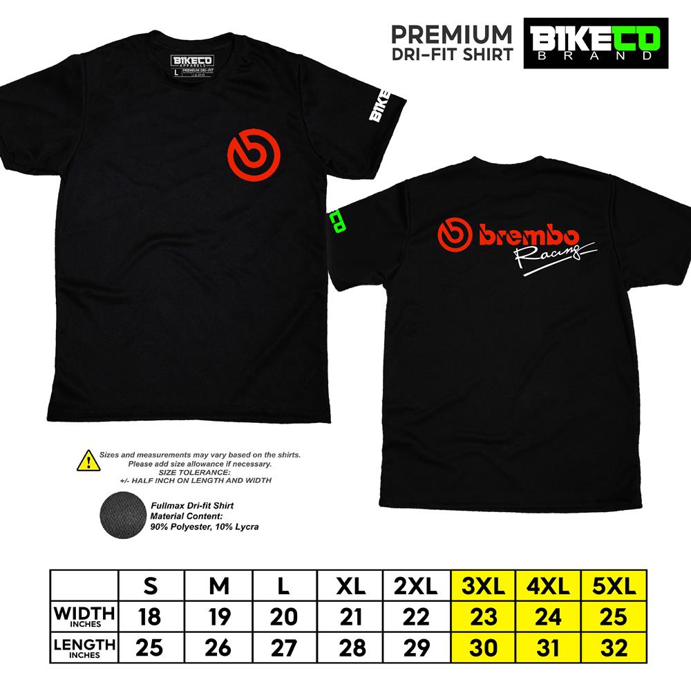 Brembo Pocket Print | Premium Riding Dri-Fit Shirt