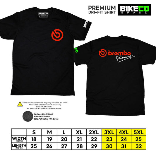 Brembo Pocket Print | Premium Riding Dri-Fit Shirt