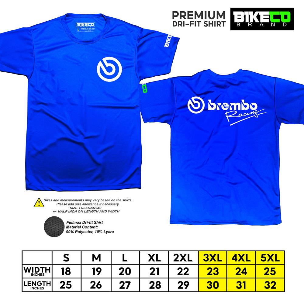 Brembo Pocket Print | Premium Riding Dri-Fit Shirt