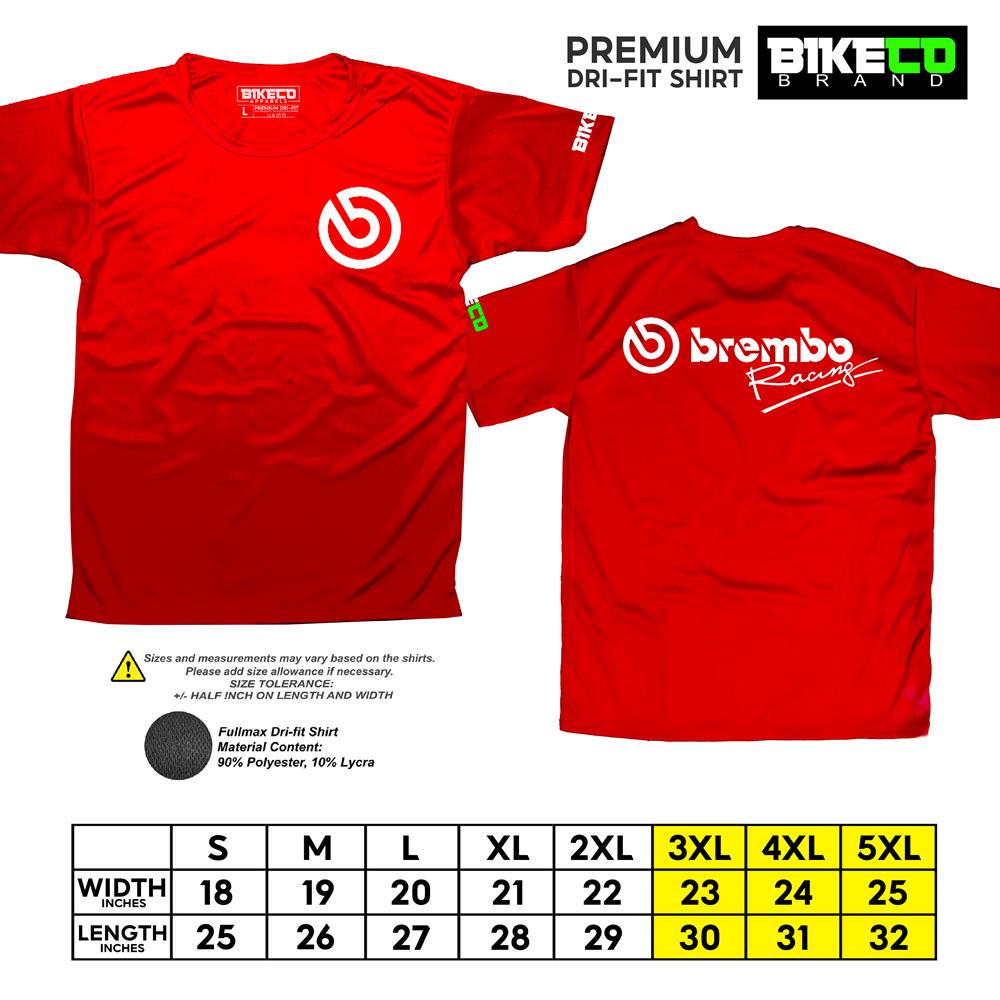 Brembo Pocket Print | Premium Riding Dri-Fit Shirt