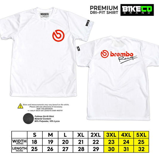 Brembo Pocket Print | Premium Riding Dri-Fit Shirt