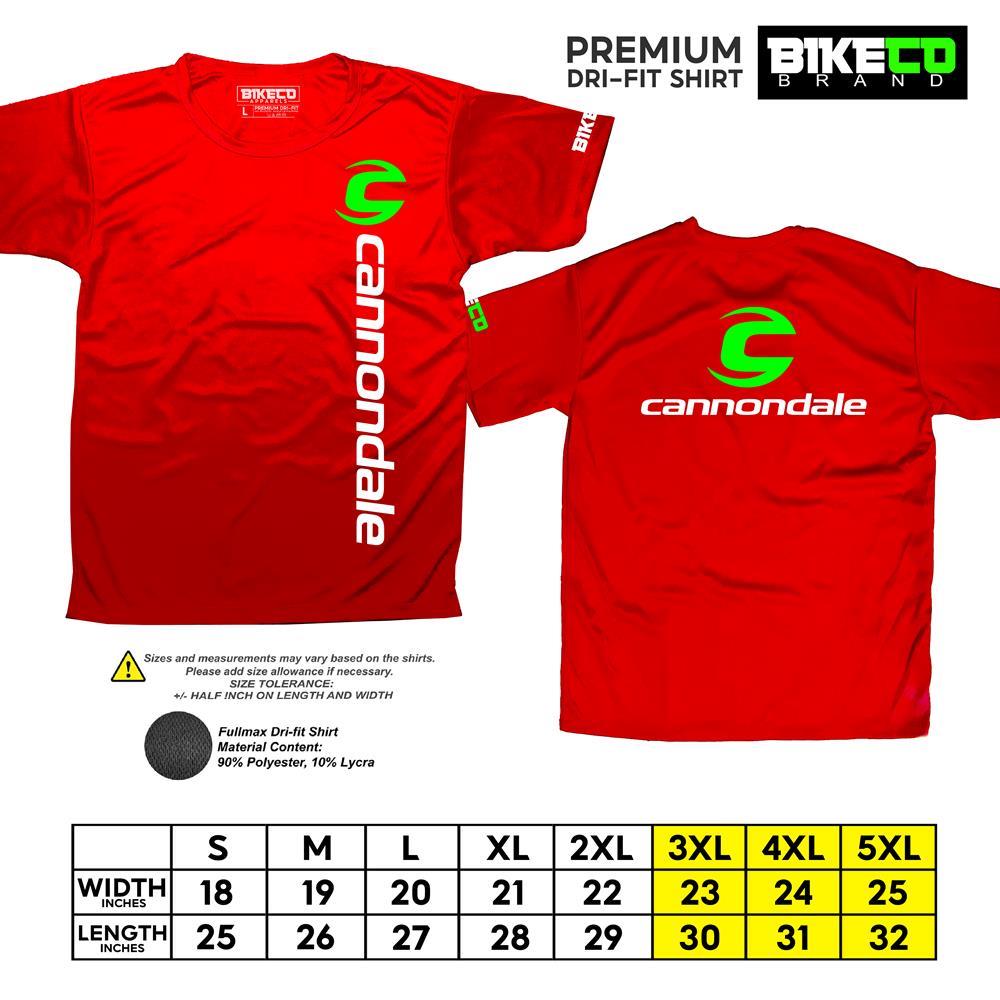 Cannondale Side Print | Premium Cycling Dri-Fit Shirt