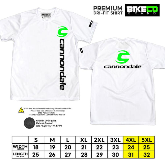 Cannondale Side Print | Premium Cycling Dri-Fit Shirt