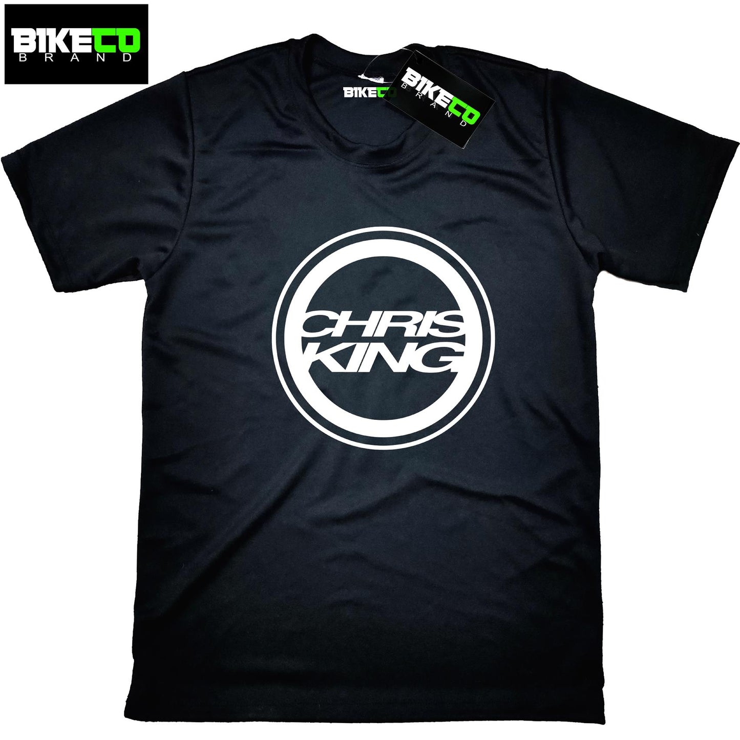 Chris King Logo Cycling Dri-Fit Shirt | BIKECO Brand Collections