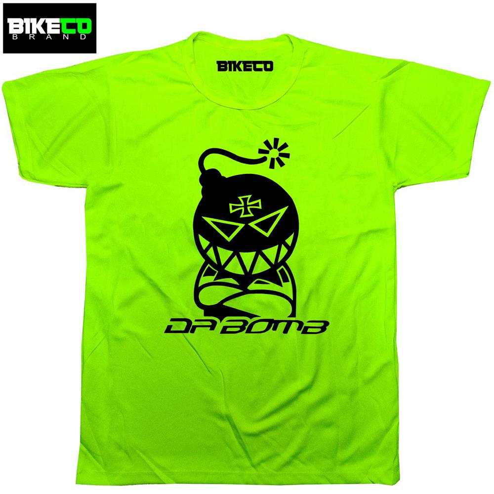 Da Bomb Logo Cycling Dri-Fit Shirt | BIKECO Brand Collections