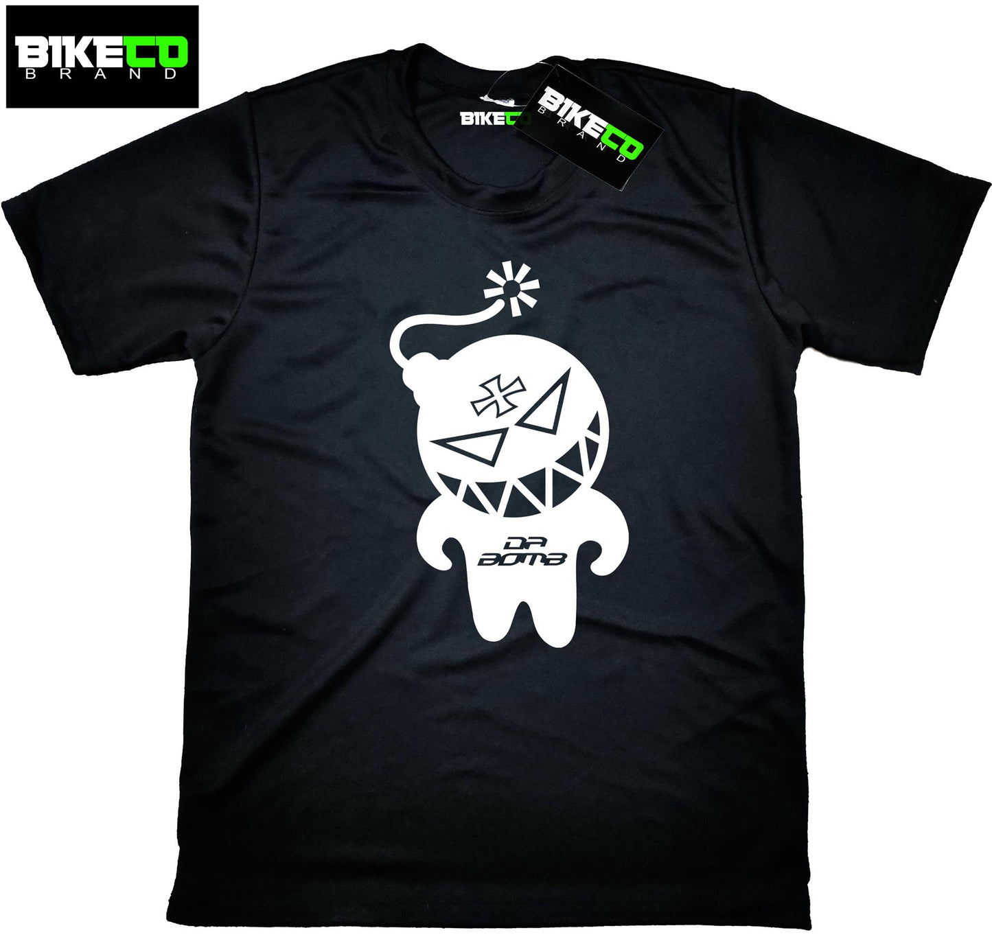 Da Bomb Cycling Dri-Fit Shirt | BIKECO Brand Collections