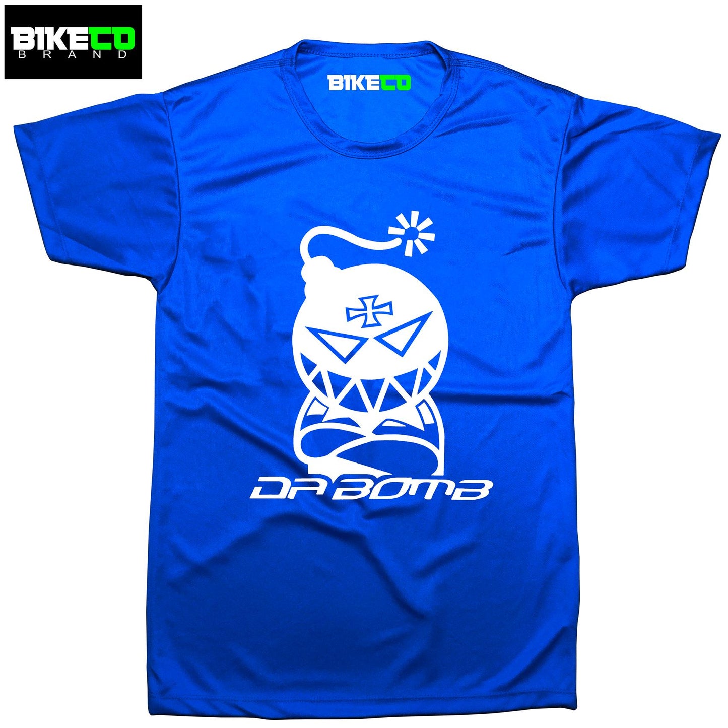 Da Bomb Logo Cycling Dri-Fit Shirt | BIKECO Brand Collections