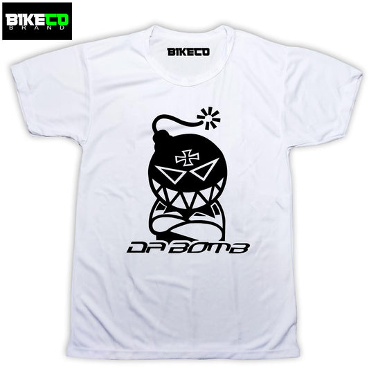 Da Bomb Logo Cycling Dri-Fit Shirt | BIKECO Brand Collections