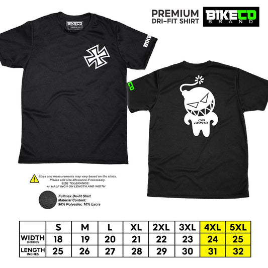 Da Bomb Pocket Print | Premium Riding Dri-Fit Shirt