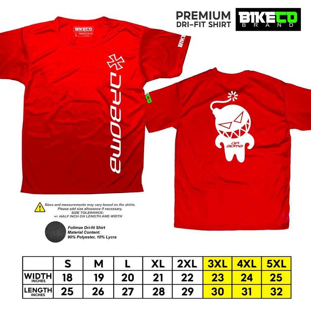 Da Bomb Side Print | Premium Cycling Dri-Fit Shirt