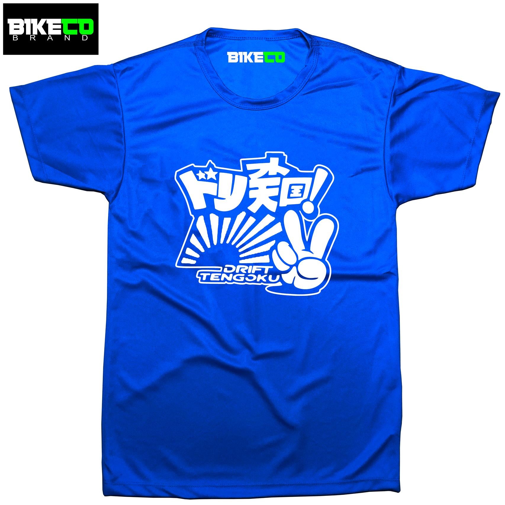 Drift Tengoku Riding Dri-Fit Shirt | BIKECO Brand Collections - BIKECO APPARELS