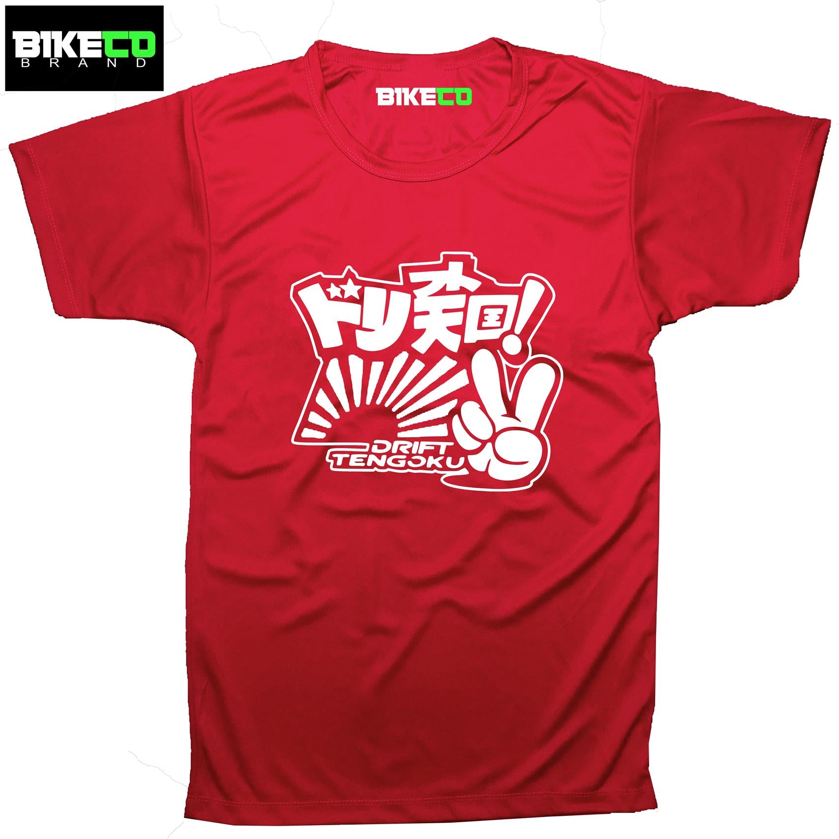 Drift Tengoku Riding Dri-Fit Shirt | BIKECO Brand Collections - BIKECO APPARELS