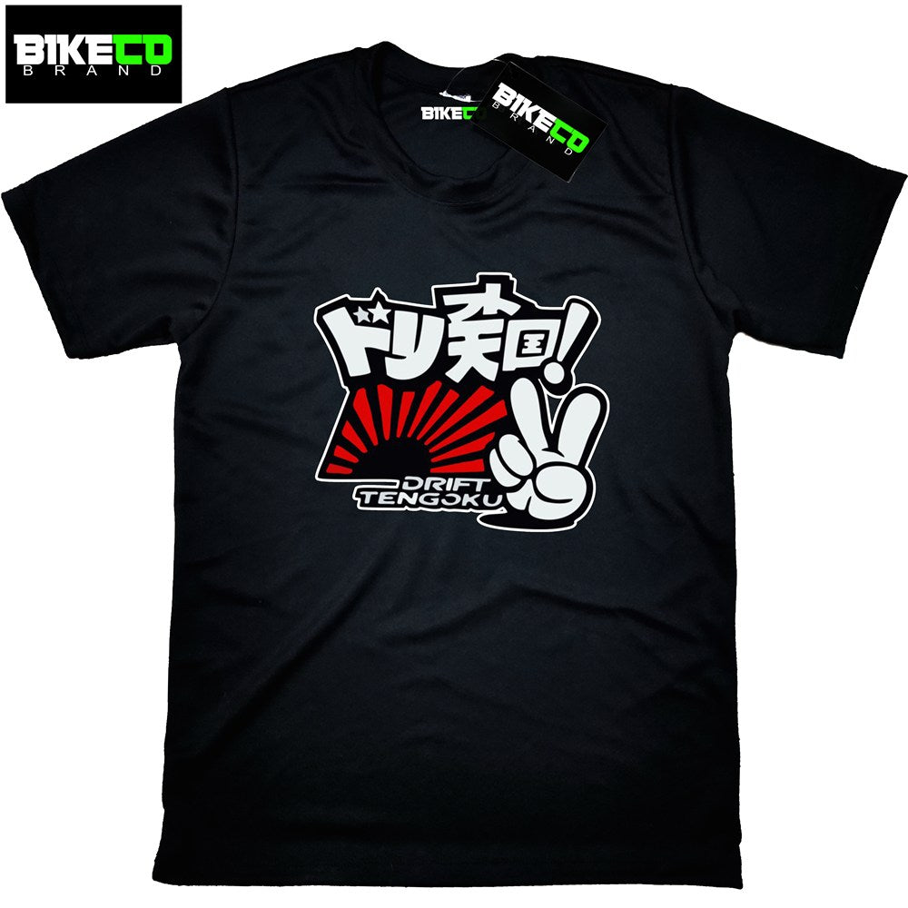 Drift Tengoku Riding Dri-Fit Shirt | BIKECO Brand Collections - BIKECO APPARELS