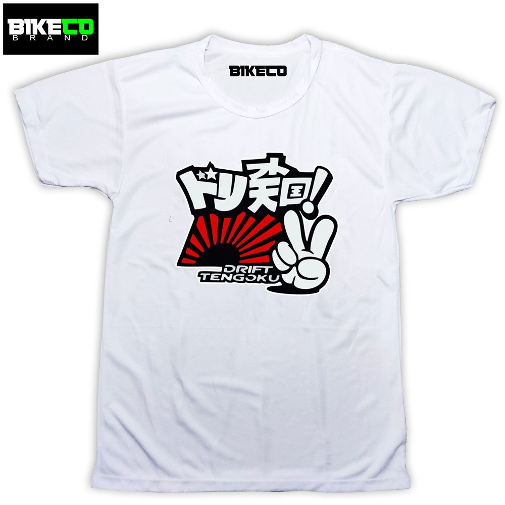 Drift Tengoku Riding Dri-Fit Shirt | BIKECO Brand Collections - BIKECO APPARELS