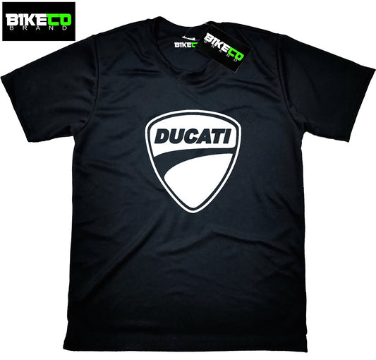 Ducati Logo Riding Dri-Fit Shirt | BIKECO Brand Collections