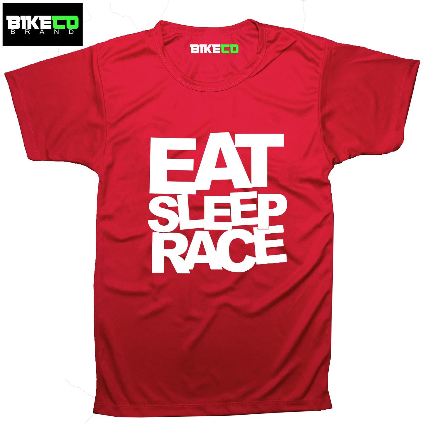 Eat Sleep Race Riding Dri-Fit Shirt | BIKECO Brand Collections - BIKECO APPARELS