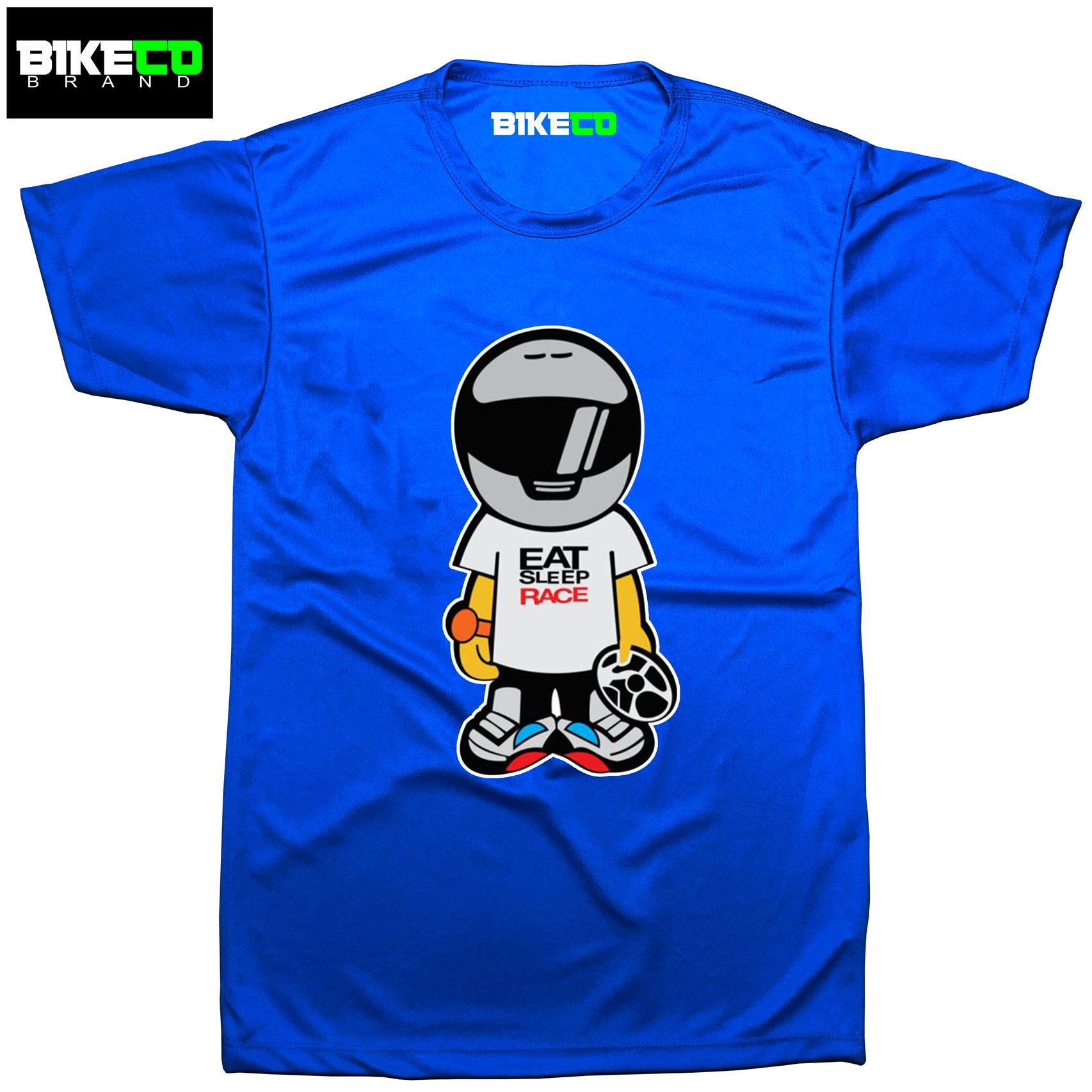 Eat Sleep Race* Riding Dri-Fit Shirt | BIKECO Brand Collections - BIKECO APPARELS