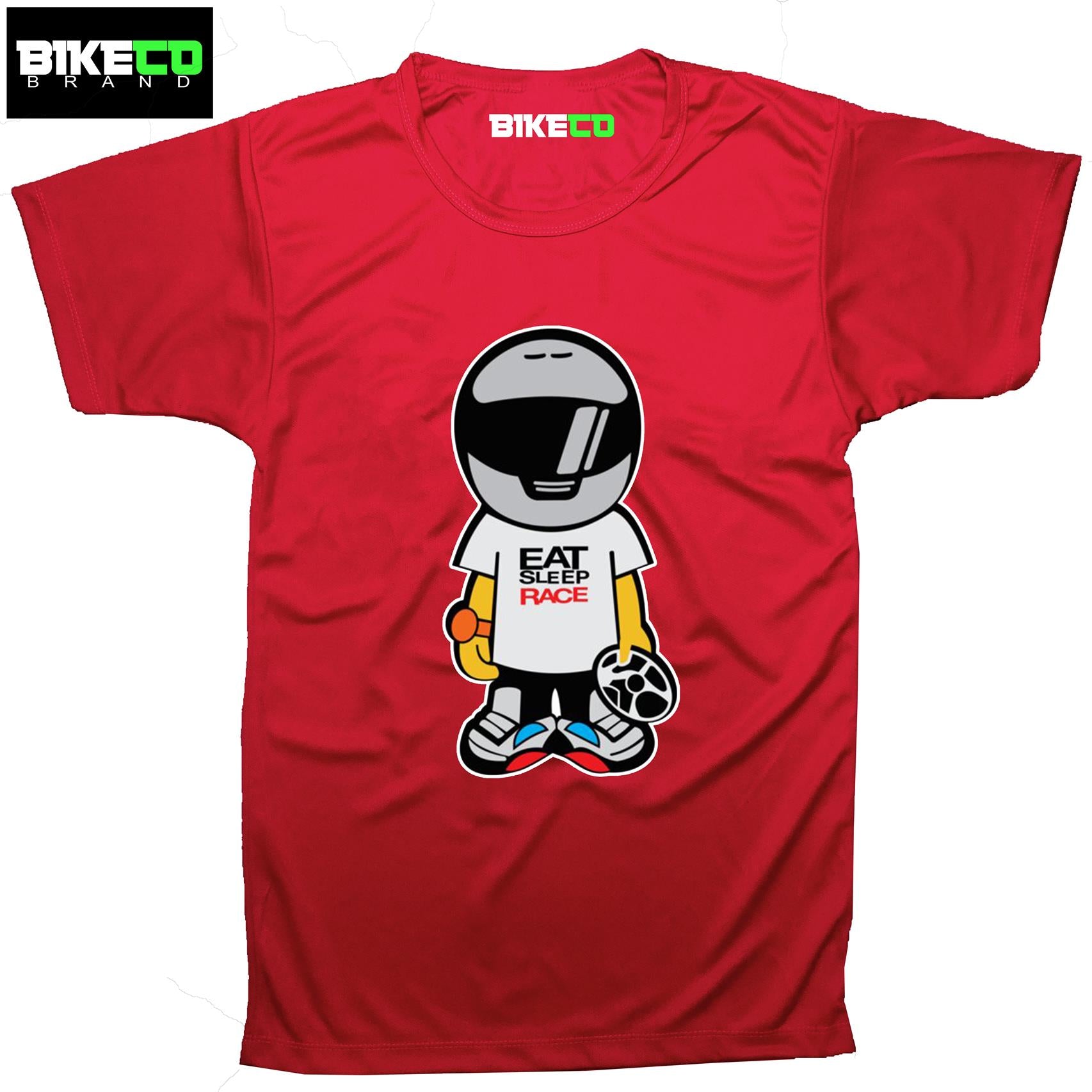 Eat Sleep Race* Riding Dri-Fit Shirt | BIKECO Brand Collections - BIKECO APPARELS