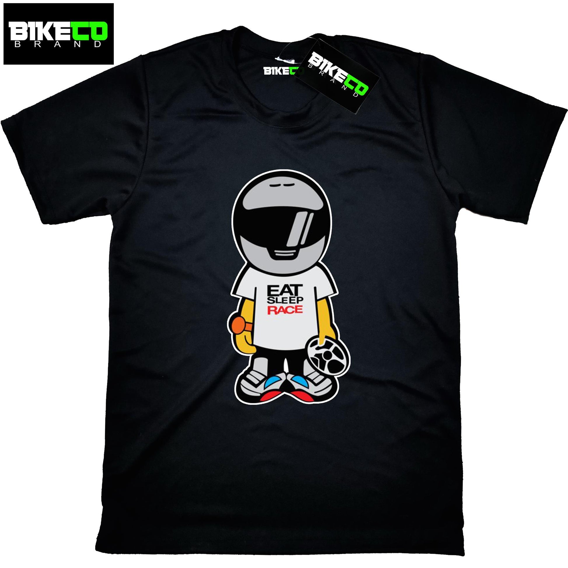 Eat Sleep Race* Riding Dri-Fit Shirt | BIKECO Brand Collections - BIKECO APPARELS