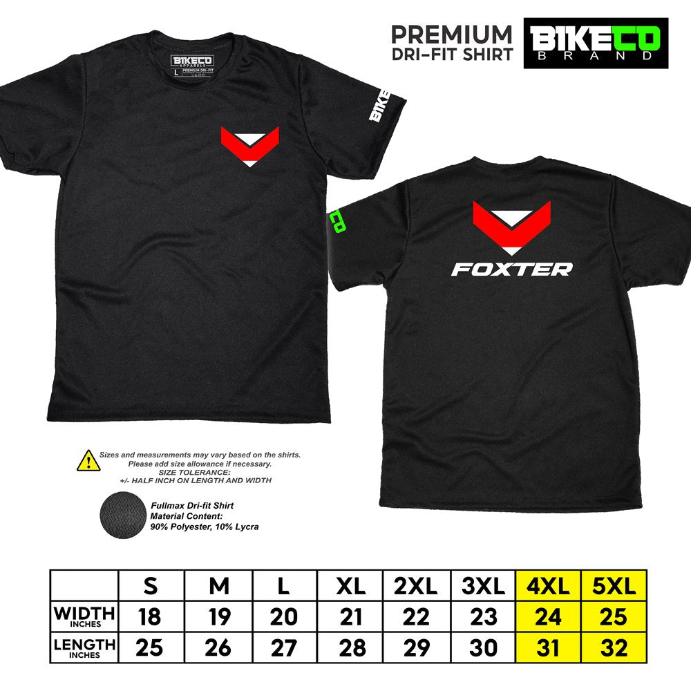 Foxter Pocket Print | Premium Riding Dri-Fit Shirt