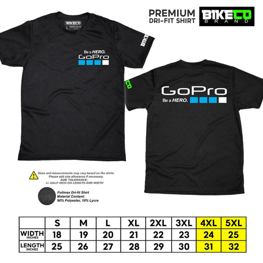 Go Pro Pocket Print | Premium Riding Dri-Fit Shirt