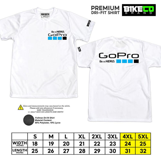Go Pro Pocket Print | Premium Riding Dri-Fit Shirt