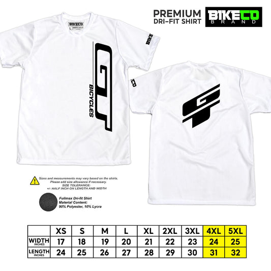 GT Side Print | Premium Cycling Dri-Fit Shirt - BIKECO APPARELS
