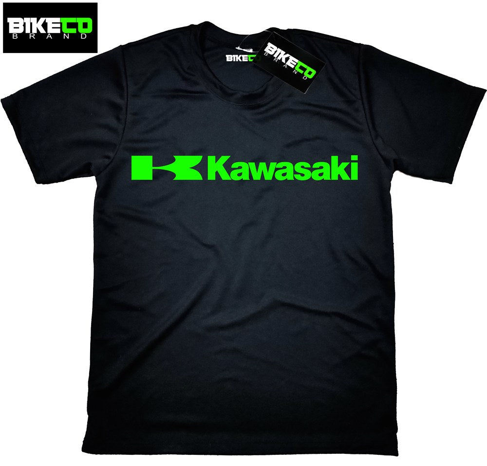 Kawasaki Riding Dri-Fit Shirt | BIKECO Brand Collections - BIKECO APPARELS