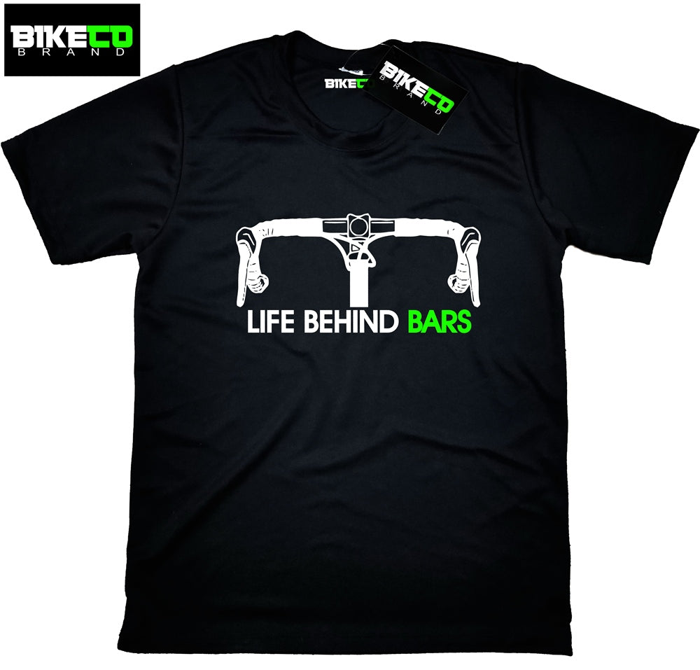 Life Behind Bars Cycling Dri-Fit Shirt (Statement) | BIKECO Brand Collections - BIKECO APPARELS