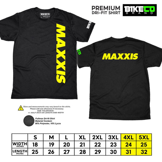 Maxxis Side Print | Premium Cycling Dri-Fit Shirt